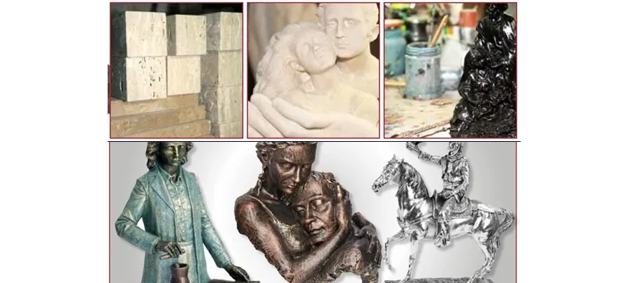 picture 2 Charming luxury statue - clasped hands