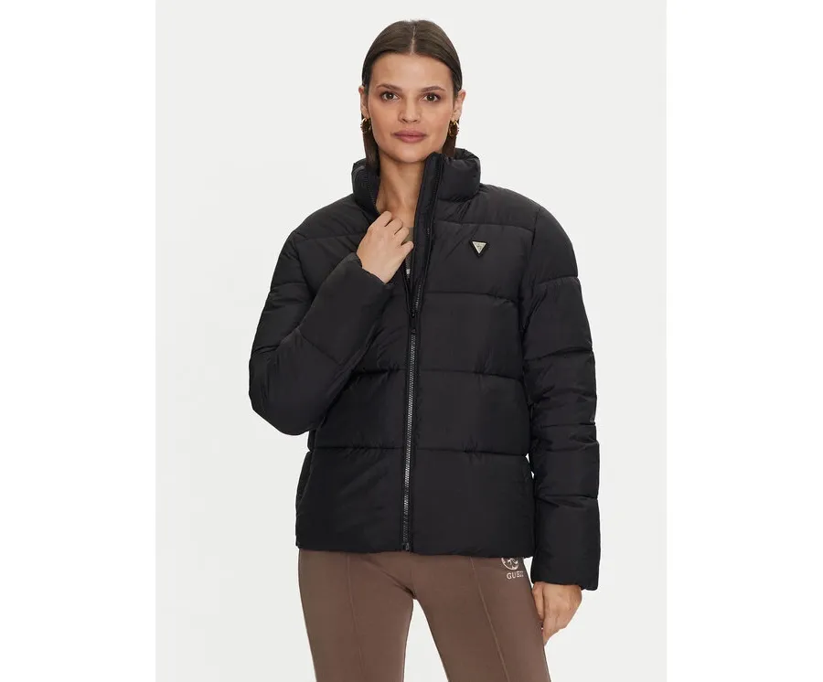 obrazek 1 Guess Kurtka puchowa New Claudia V4YL03 WFUD0 Czarny Regular Fit