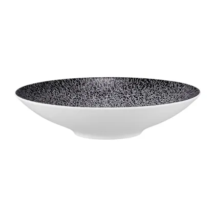 Zdjęcie Talerz na makaron lub zupę 23 cm w kolorze czarnym - Seltmann Weiden