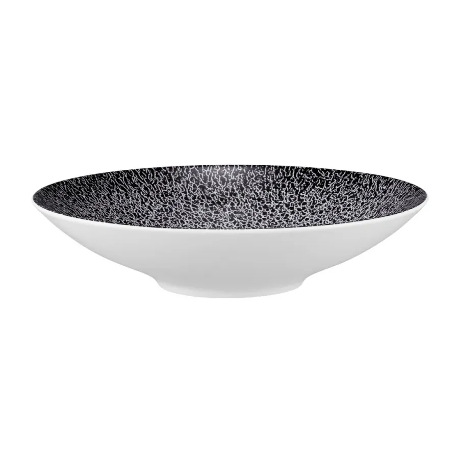 obrazek 1 Talerz na makaron lub zupę 23 cm w kolorze czarnym - Seltmann Weiden