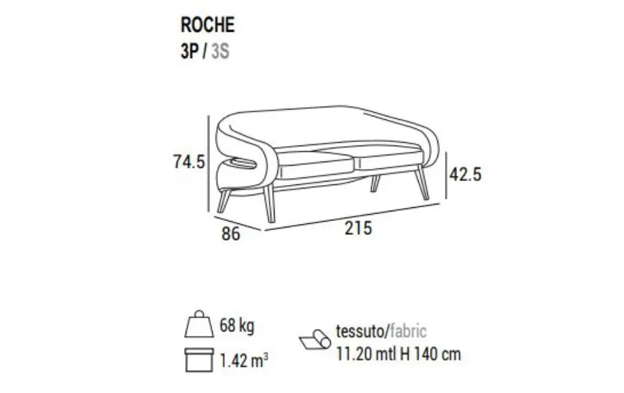 obrazek 4 Wysokiej jakości sofa Roche w 2 wariantach