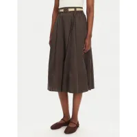 Zdjęcie TWINSET Spódnica trapezowa 251TT202J Brązowy Regular Fit