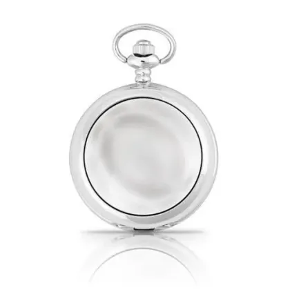 Zdjęcie Kwarcowy zegarek kieszonkowy z gładką kopertą – stylowy prezent