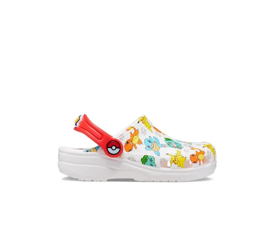 obrazek 1 Crocs Klapki Classic Pokemon Clog Kids 207739 Biały