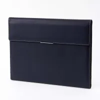 Picture Stylish document folder made of genuine leather - a corporate gift