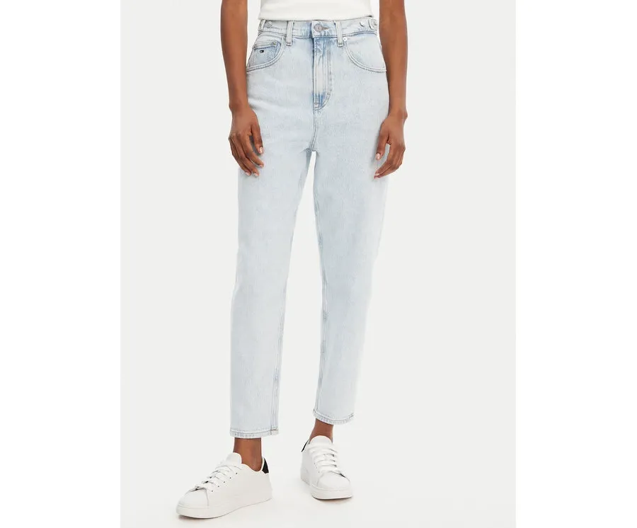 obrazek 1 Tommy Jeans Jeansy DW0DW20496 Niebieski Mom Fit