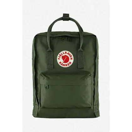 Zdjęcie Fjallraven plecak Kanken kolor zielony duży z aplikacją F23510.660-660