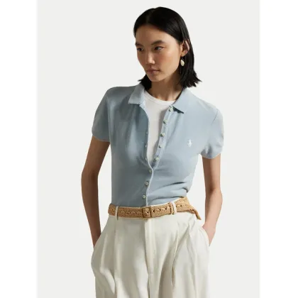 Zdjęcie Polo Ralph Lauren Polo 211965095003 Błękitny Slim Fit