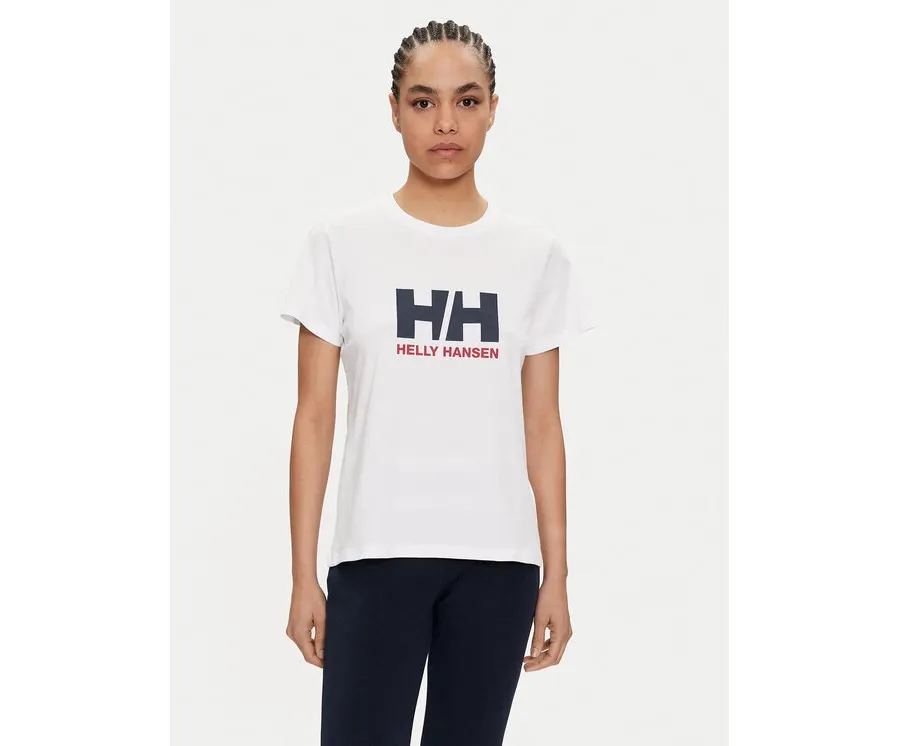 obrazek 1 Helly Hansen T-Shirt W Hh Logo T-Shirt 2.0 34465 Biały Regular Fit