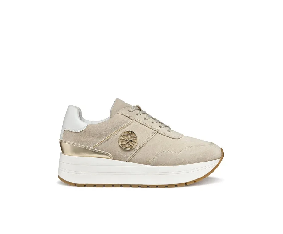 obrazek 1 Geox Sneakersy D New Kency D55MZA 022BN CH62L Beżowy