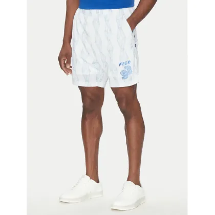 Zdjęcie HUGO Szorty kąpielowe Niteam 50536102 Biały Regular Fit