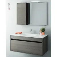 Picture Elegant arrangement of bathroom furniture from Italy