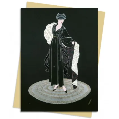 Zdjęcie Pakiet kartek na życzenia (Erté: Zima w Paryżu) - Flame Tree Publishing