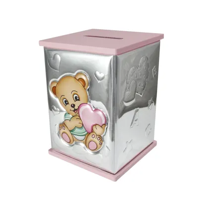 Picture Wonderful Teddy Bear piggy bank 8x12x8