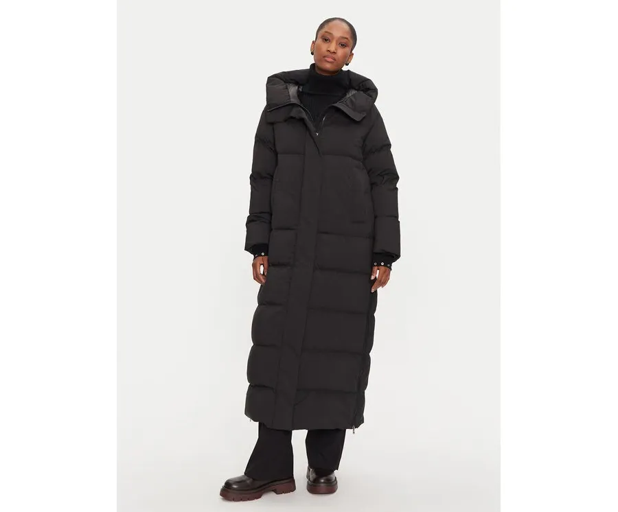 obrazek 1 Hetregó Kurtka puchowa Helena 8N694 Czarny Regular Fit