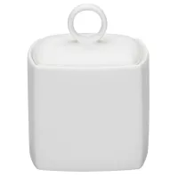 Picture Stylish classic sugar bowl from the Carré White collection - Vista Alegre