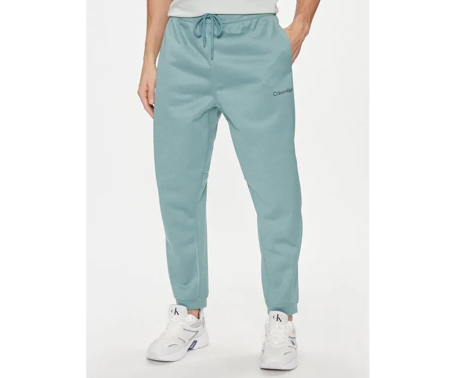 obrazek 1 Calvin Klein Performance Spodnie dresowe 00GMF3P613 Niebieski Regular Fit