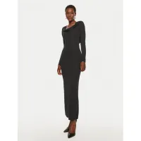 Zdjęcie TWINSET Sukienka wieczorowa 242TF2150 Czarny Slim Fit
