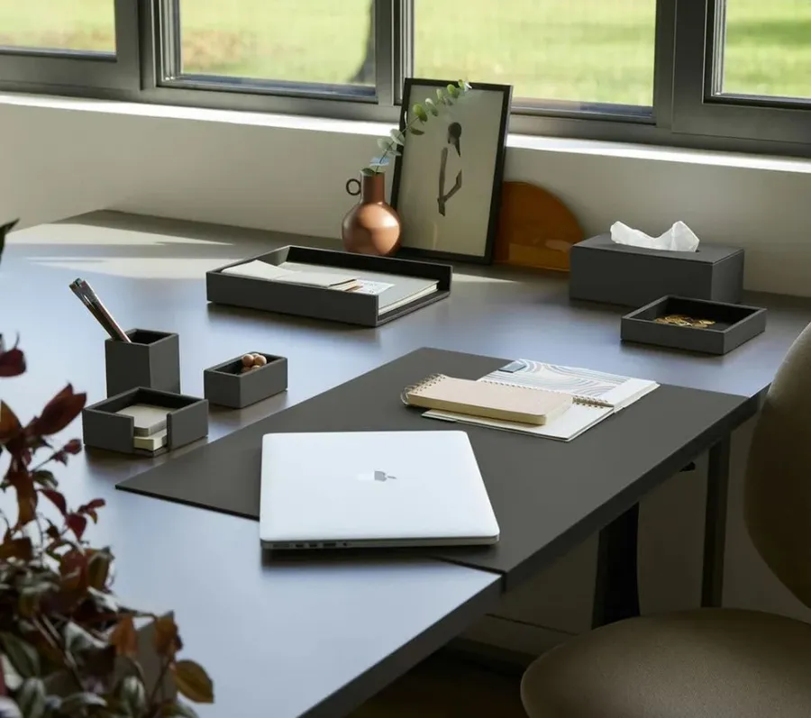 obrazek 3 Pojemnik na karteczki Minerva Anthracite Grey