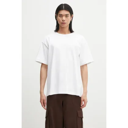 Zdjęcie Norse Projects t-shirt bawełniany Simon Heavy T-shirt męski kolor biały gładki N01.0687.0001