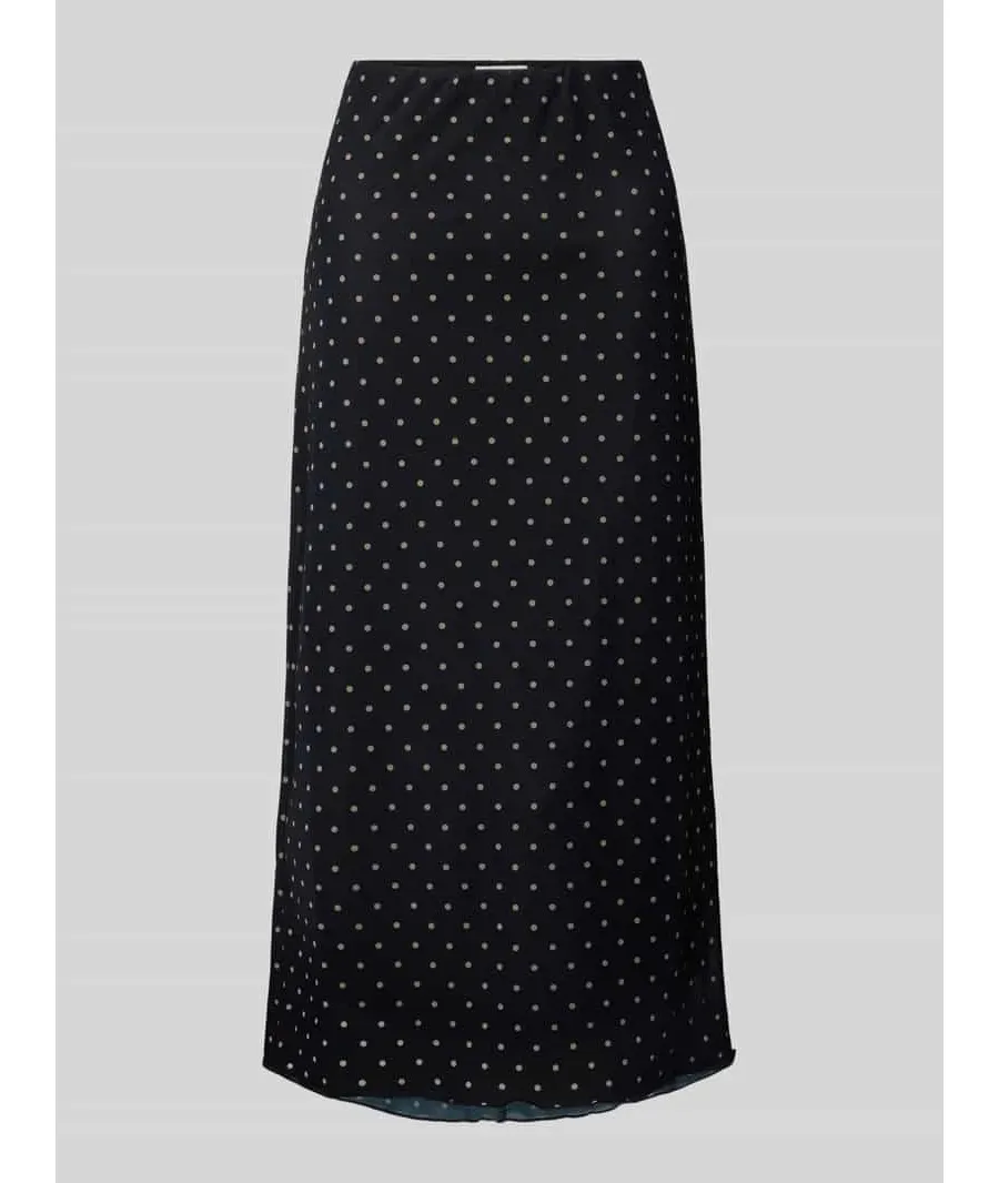 obrazek 1 Spódnica midi z siateczki z halką