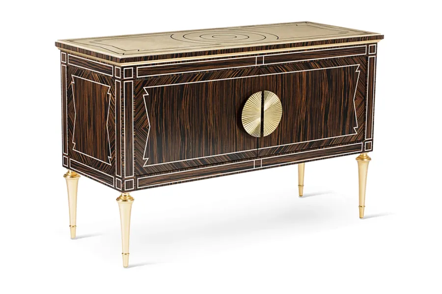 obrazek 1 Ekskluzywny kredens z drewna hebanowego