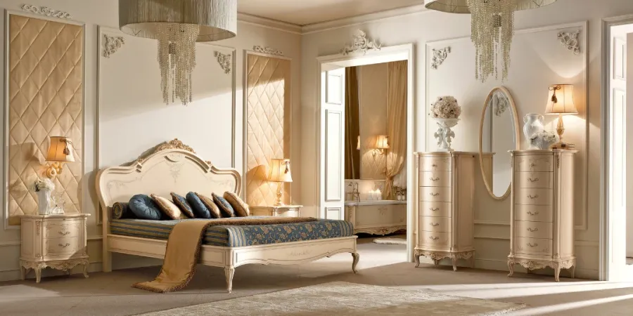 obrazek 2 Luksusowe owalne lustro wiszące z Włoch