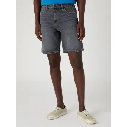 Zdjęcie Wrangler Szorty jeansowe Frontier W16WEBY99 112331099 Szary Relaxed Fit
