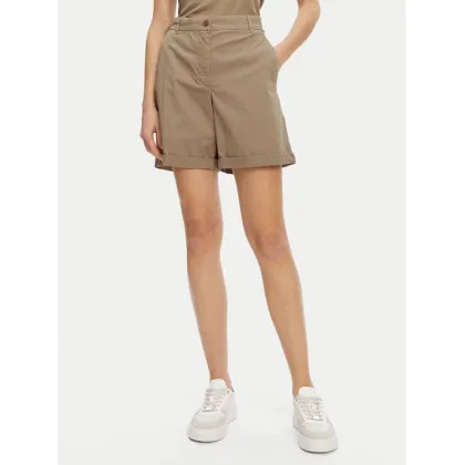 Zdjęcie Tommy Hilfiger Szorty materiałowe WW0WW42457 Beżowy Regular Fit