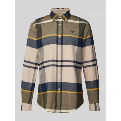 Zdjęcie Koszula casualowa o kroju tailored fit z kołnierzykiem typu button down model ‘Iceloch’