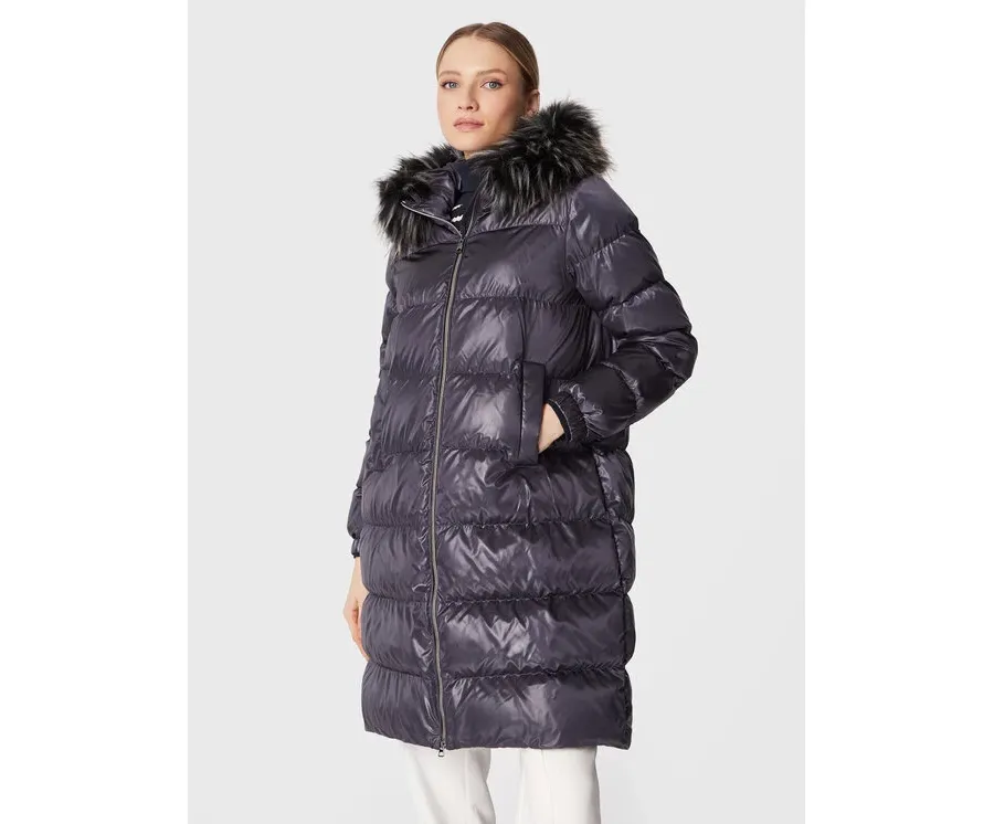 obrazek 1 Geox Kurtka zimowa Becksie W2628H T2843 F4569 Granatowy Relaxed Fit