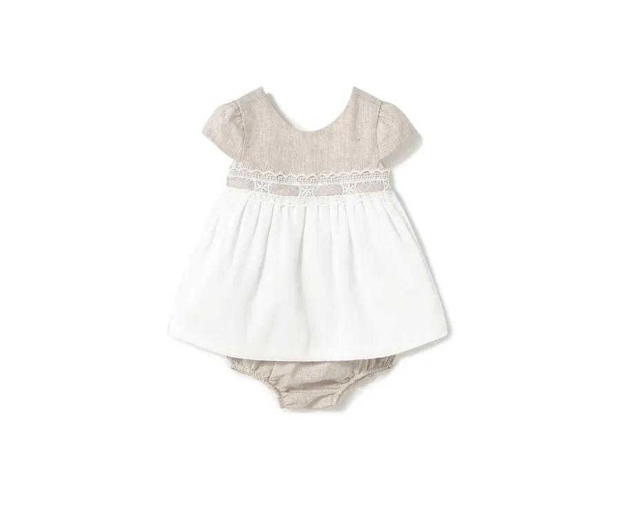 obrazek 1 Mayoral Sukienka codzienna 1857 Beżowy Regular Fit