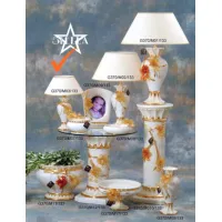 Picture A small, tasteful ceramic lamp