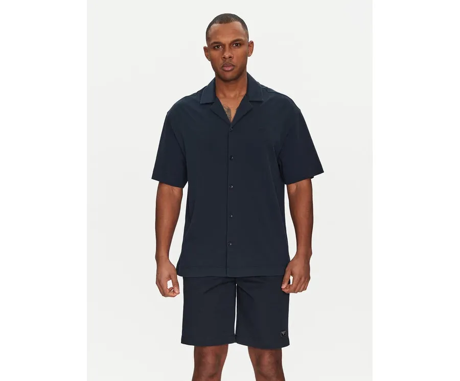 obrazek 1 Emporio Armani Underwear Koszula EM000593 AF14107 UB102 Granatowy Regular Fit