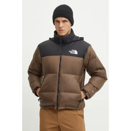 Zdjęcie The North Face kurtka puchowa TNF x 30th Years HMLYN męska kolor brązowy zimowa NF0A3C8D5EX1