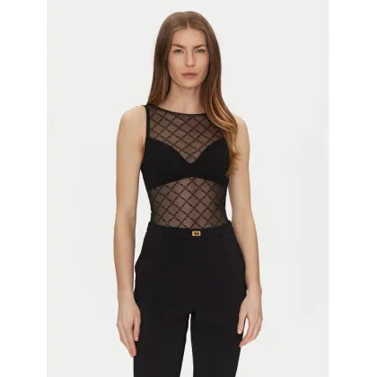 Zdjęcie Elisabetta Franchi Body BO-020-51E2-V150 Czarny Slim Fit