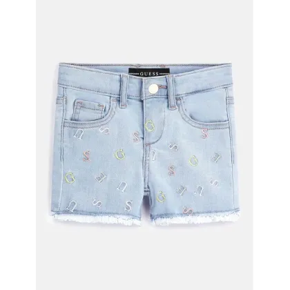 Zdjęcie Guess Szorty jeansowe K3GD16 D4CA0 Niebieski Regular Fit