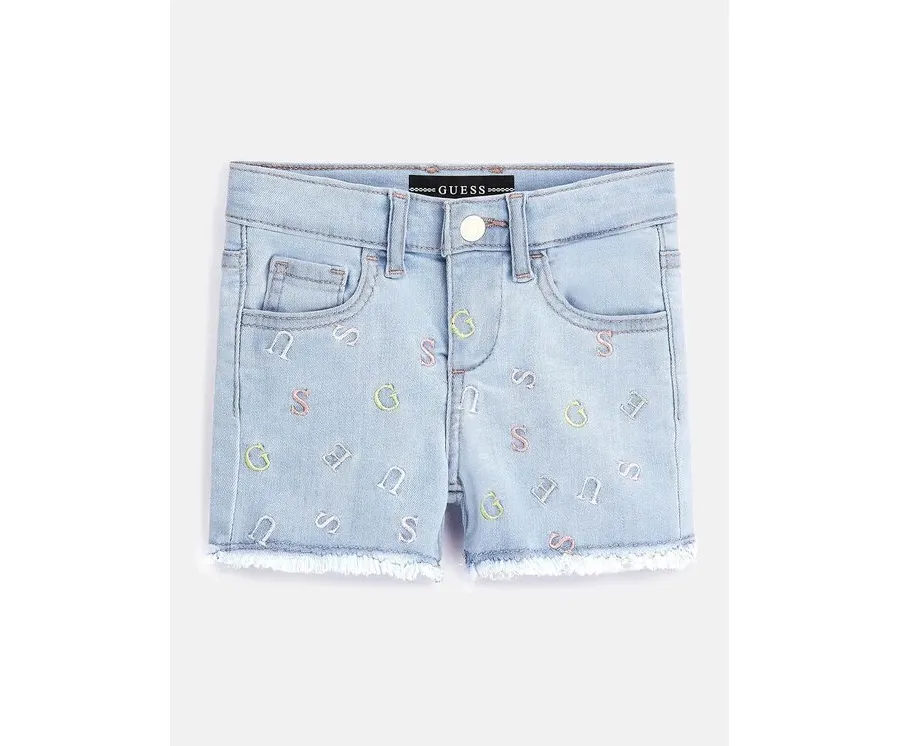 obrazek 1 Guess Szorty jeansowe K3GD16 D4CA0 Niebieski Regular Fit