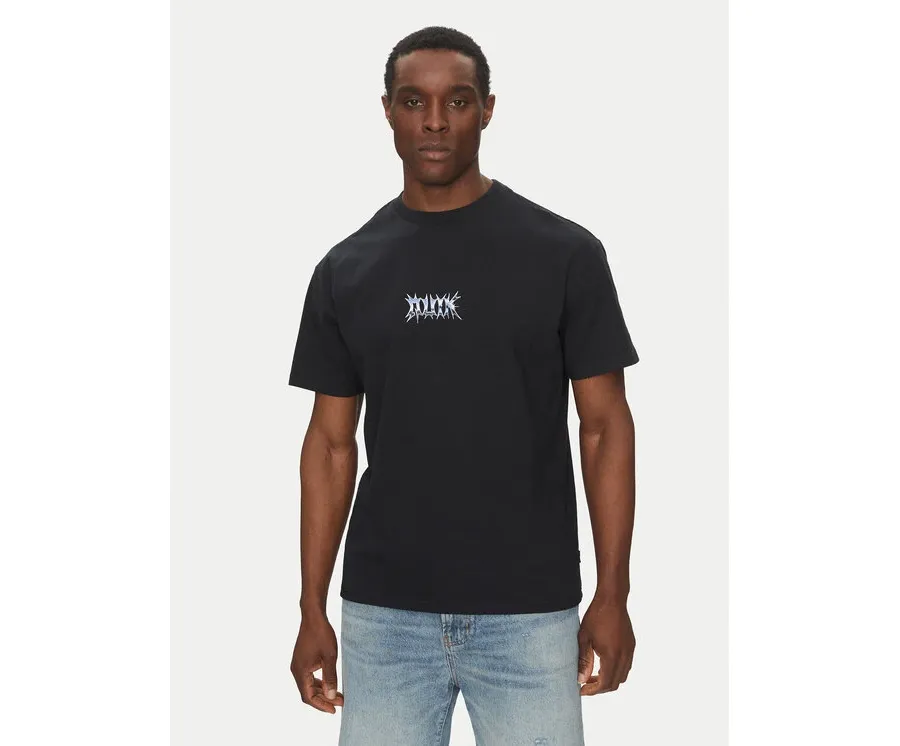 obrazek 1 Quiksilver T-Shirt EQYZT08016 Czarny Relaxed Fit
