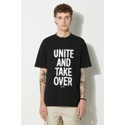 Zdjęcie Wood Wood t-shirt bawełniany Bobby Shoplifters kolor biały z nadrukiem 50025711.2489-BLACK