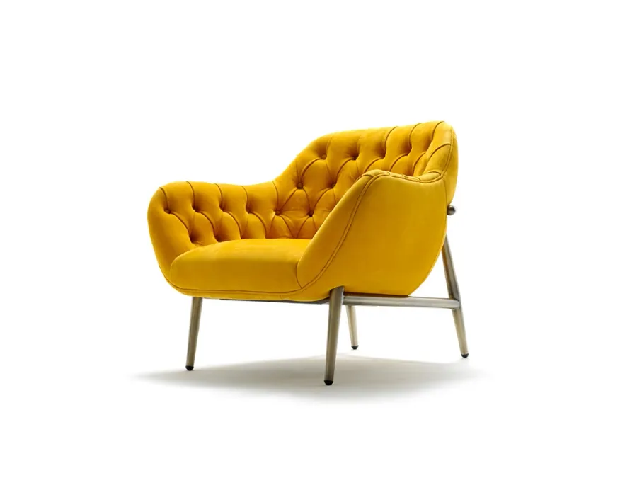 obrazek 3 Designerski fotel capitonné - Ulivi Salotti