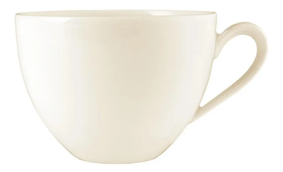 obrazek 2 Kremowa duża filiżanka z porcelany w stylu klasycznym – Tettau