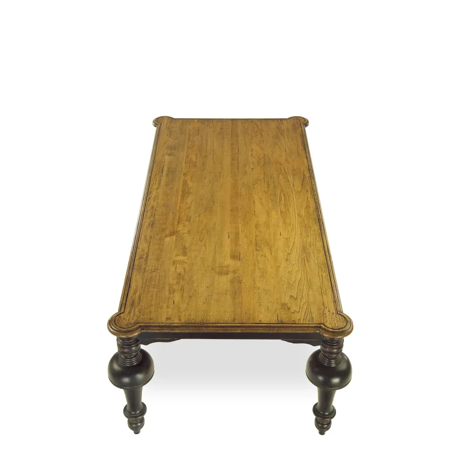 obrazek 2 Prostokątny stół jadalny z litego drewna H.78xL.250xP.120 cm