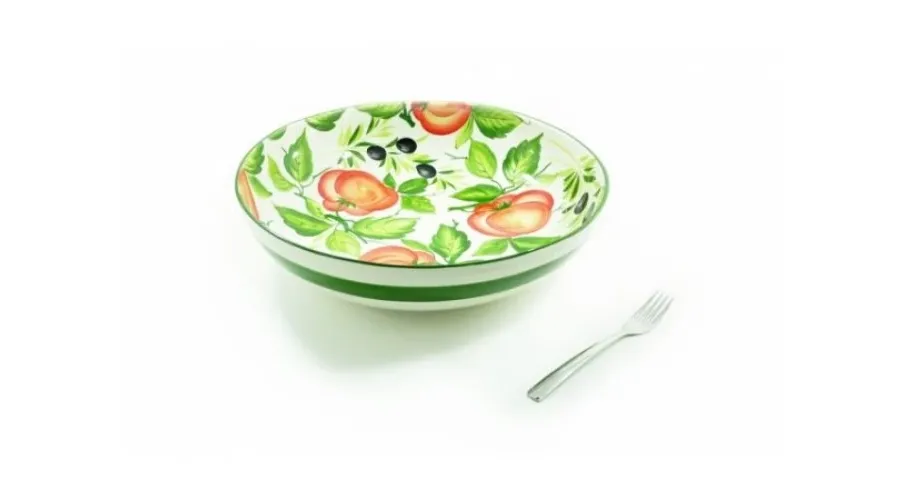 obrazek 2 Ceramiczna 40 centymetrowa ręcznie malowana miska - Le Ceramiche