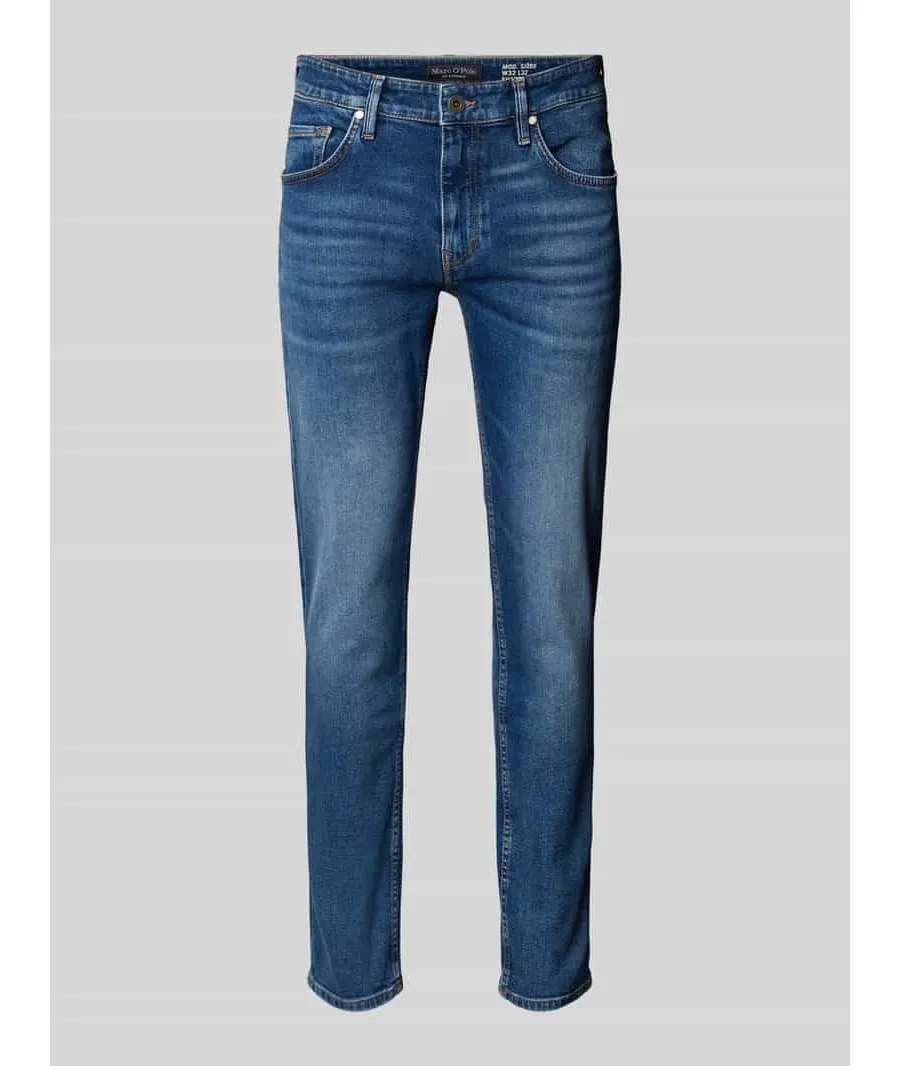 obrazek 1 Jeansy o kroju shaped fit z 5 kieszeniami model ‘Sjöbo’