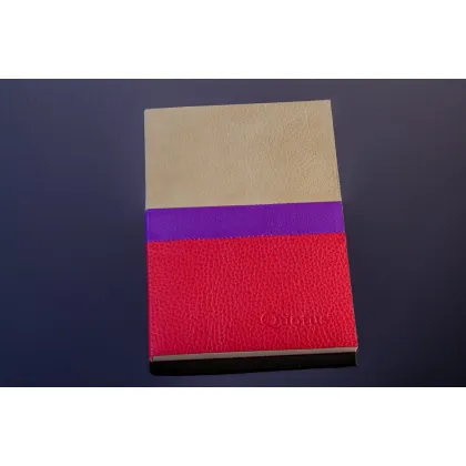 Zdjęcie Notes wykonany ze skóry grawer