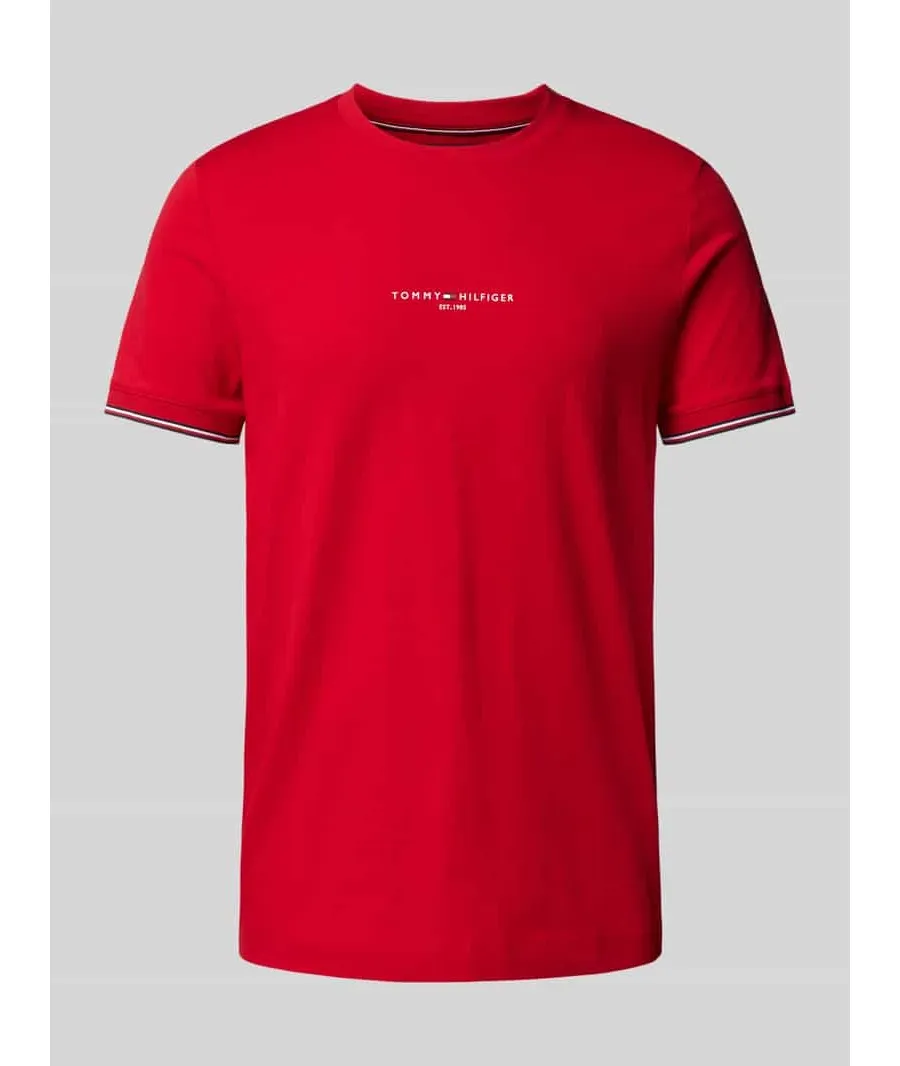 obrazek 1 T-shirt z nadrukiem z logo