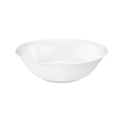 Zdjęcie Porcelanowa biała okrągła miska o nowoczesnym kształcie – Tettau