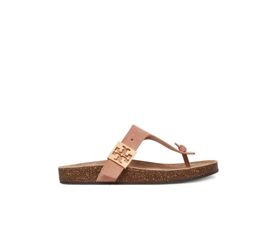 obrazek 1 Tory Burch Japonki 150910 Beżowy