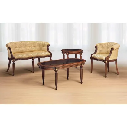 Zdjęcie Antyczna luksusowa mała sofa do wyjątkowego salonu - Morello Gianpaolo